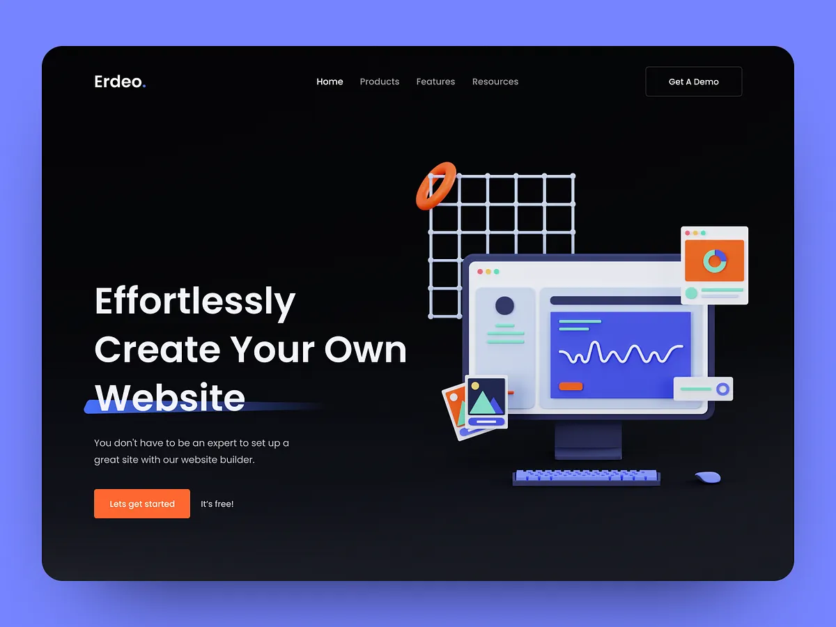 Website Builder - Hero Website