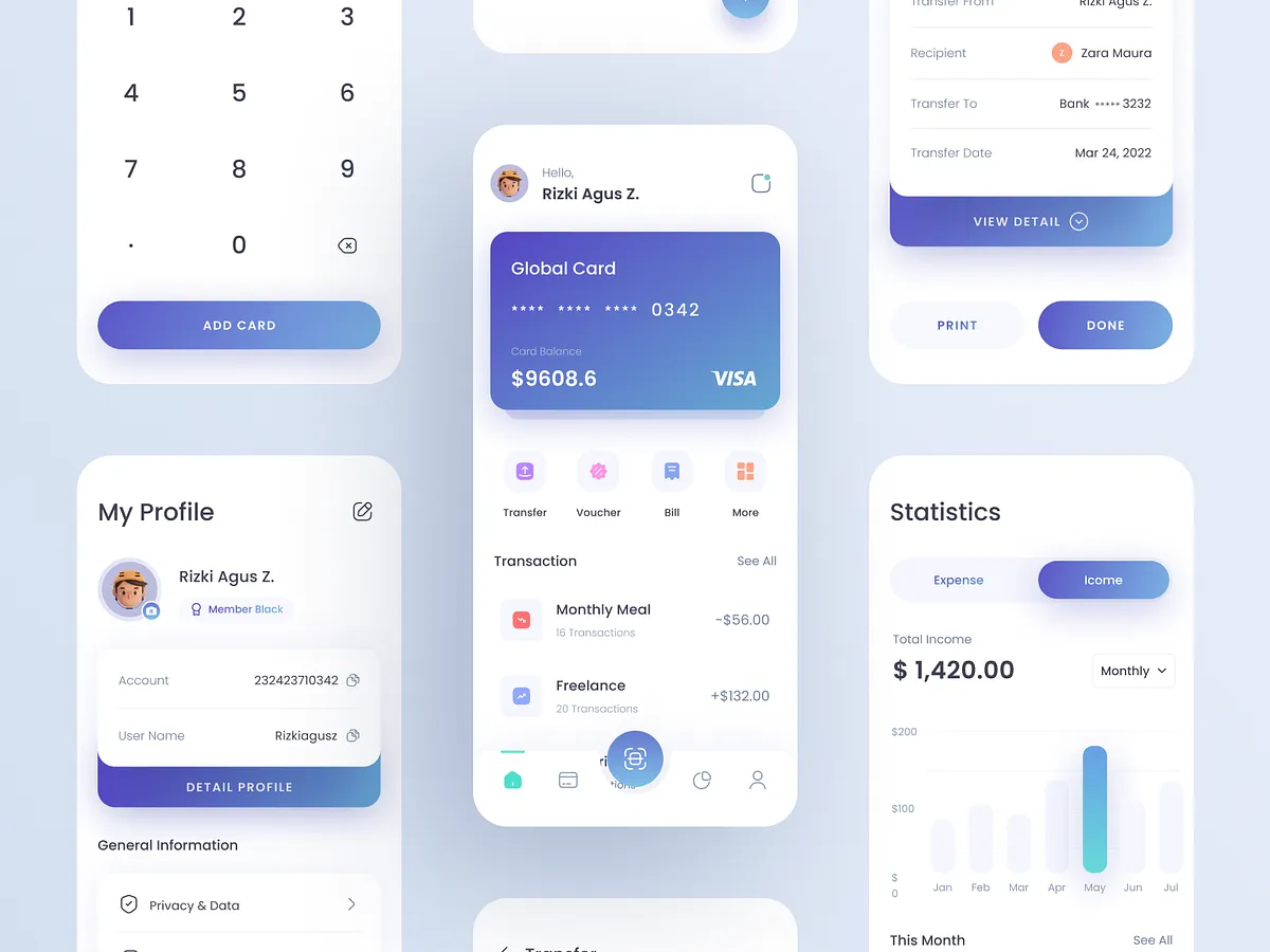 Wallet - Mobile App
