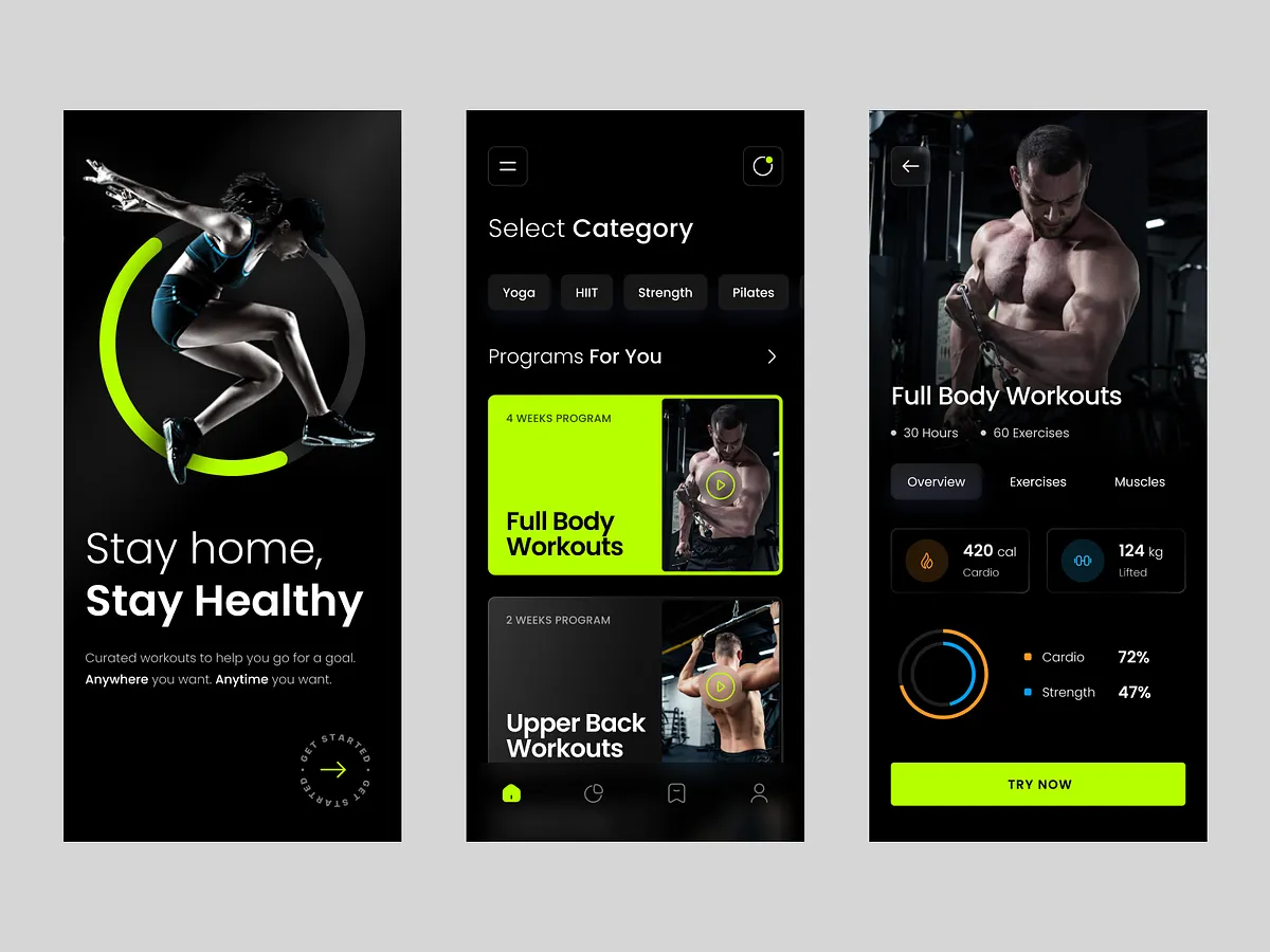 Fitness - Mobile App
