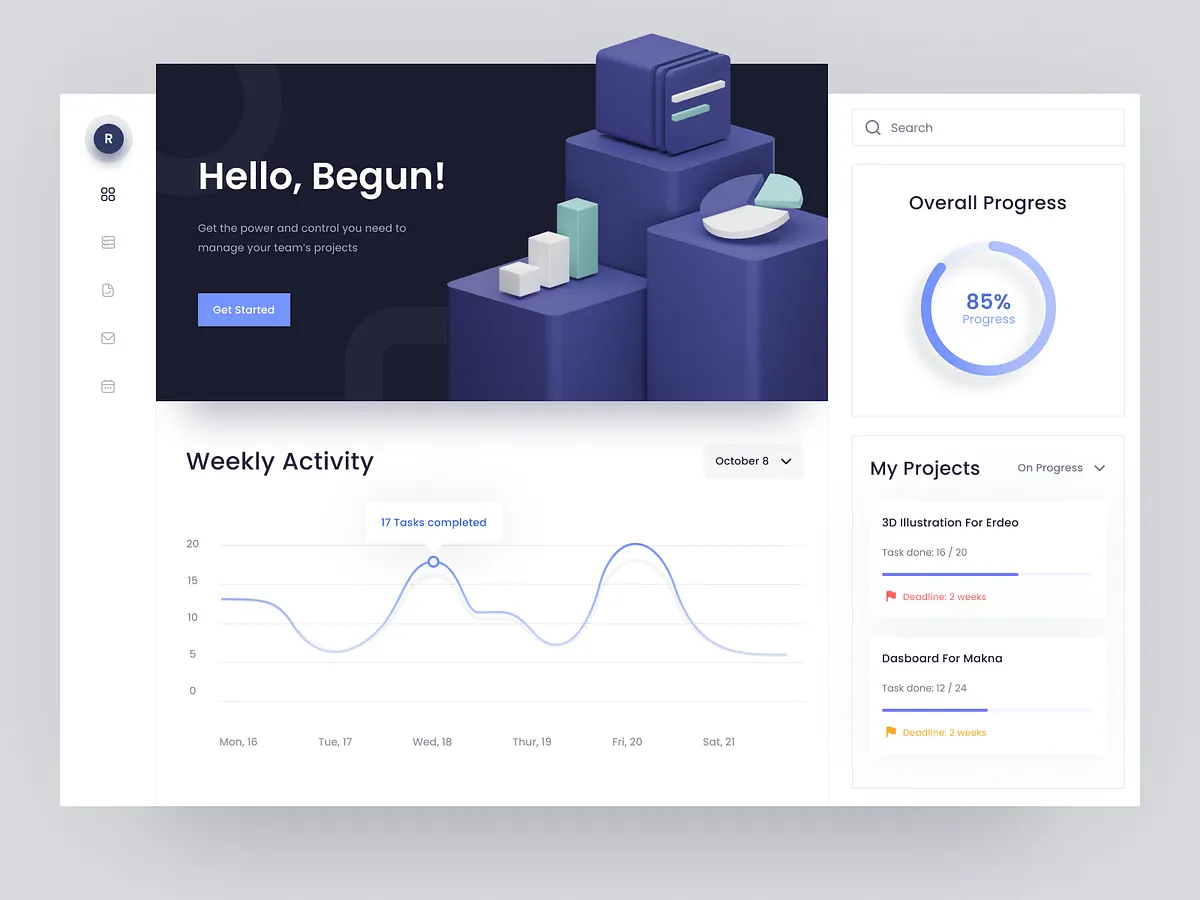 Project Management - Dashboard