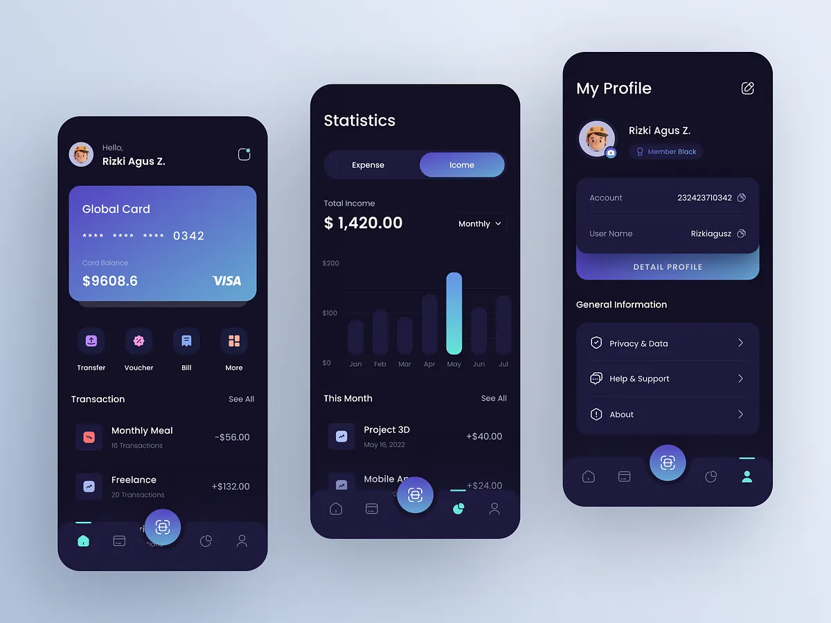 Wallet - Mobile App