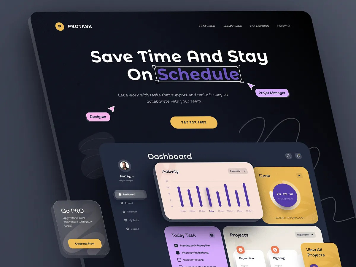 Task Management - Dashboard
