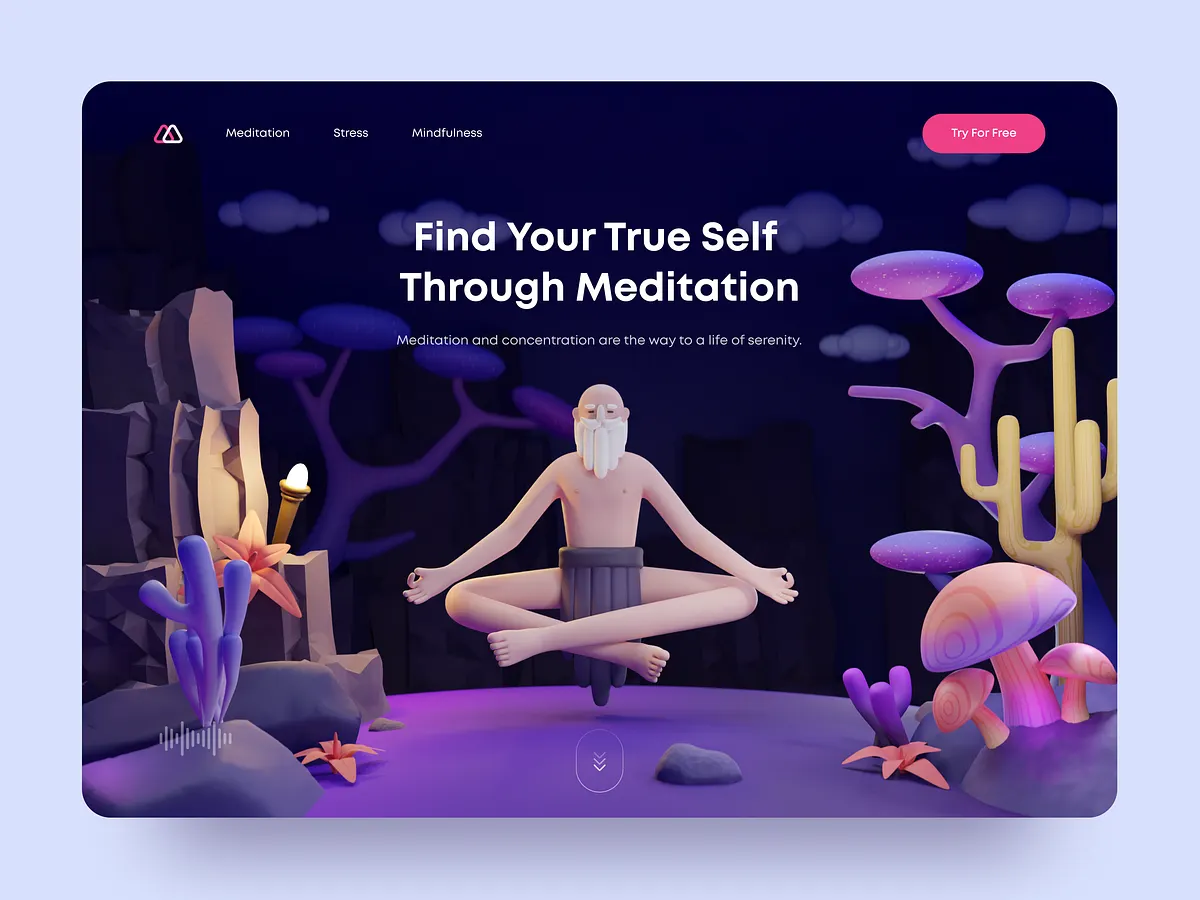 Meditation - Hero Section