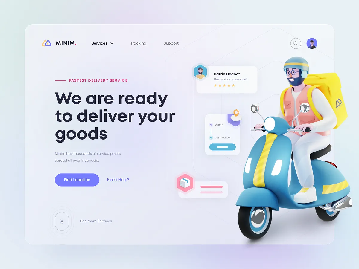 Delivery - Hero Section