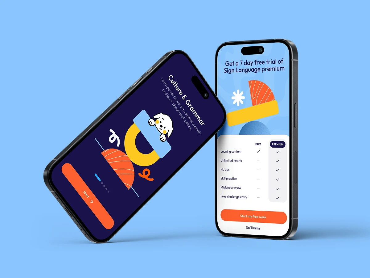 Signlab - Onboarding Screens